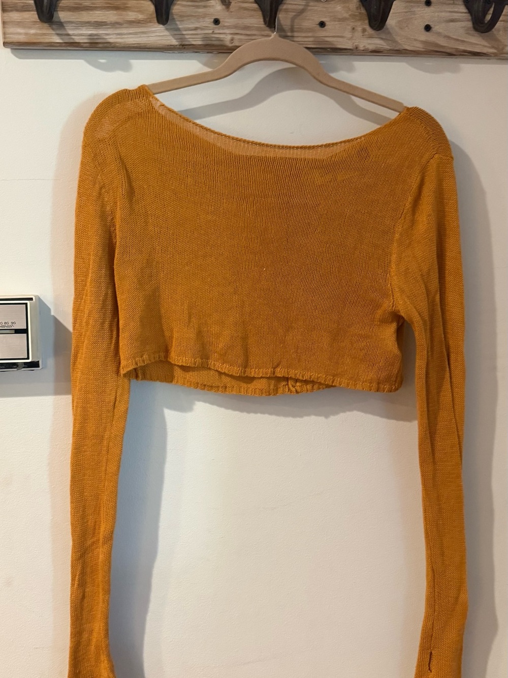 Women’s crop top sweater
